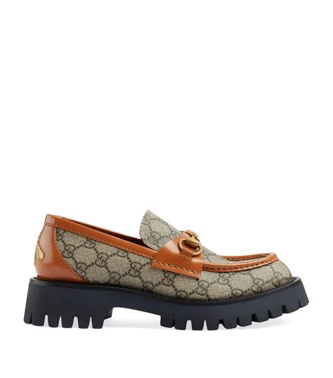 orange gucci loafers|Gucci loafers female.